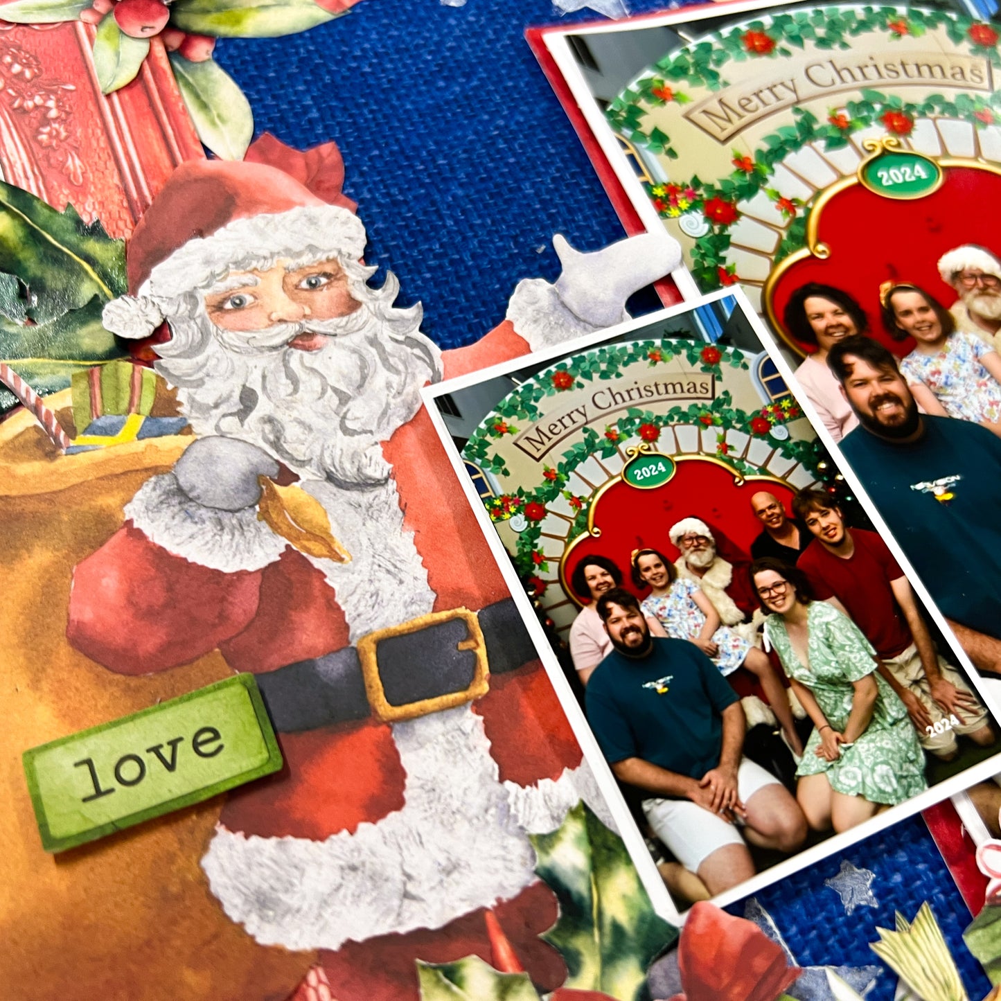 Traditional Christmas Friday Night Scrap-Along Scrapbook Layout Kit by Naomi-Jon - 21 November 2025
