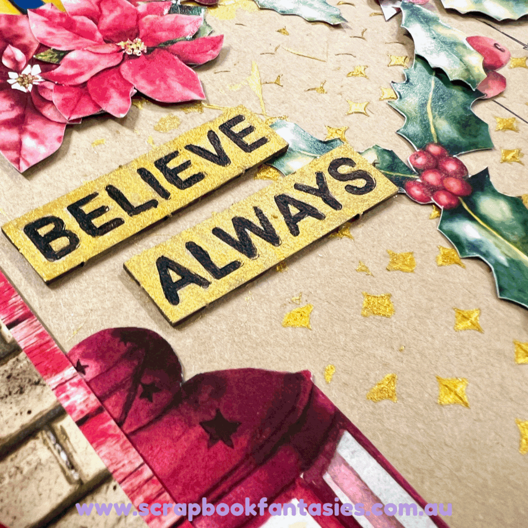 Traditional Christmas Friday Night Scrap-Along Scrapbook Layout Kit by Naomi-Jon Redshaw - 5 December 2025