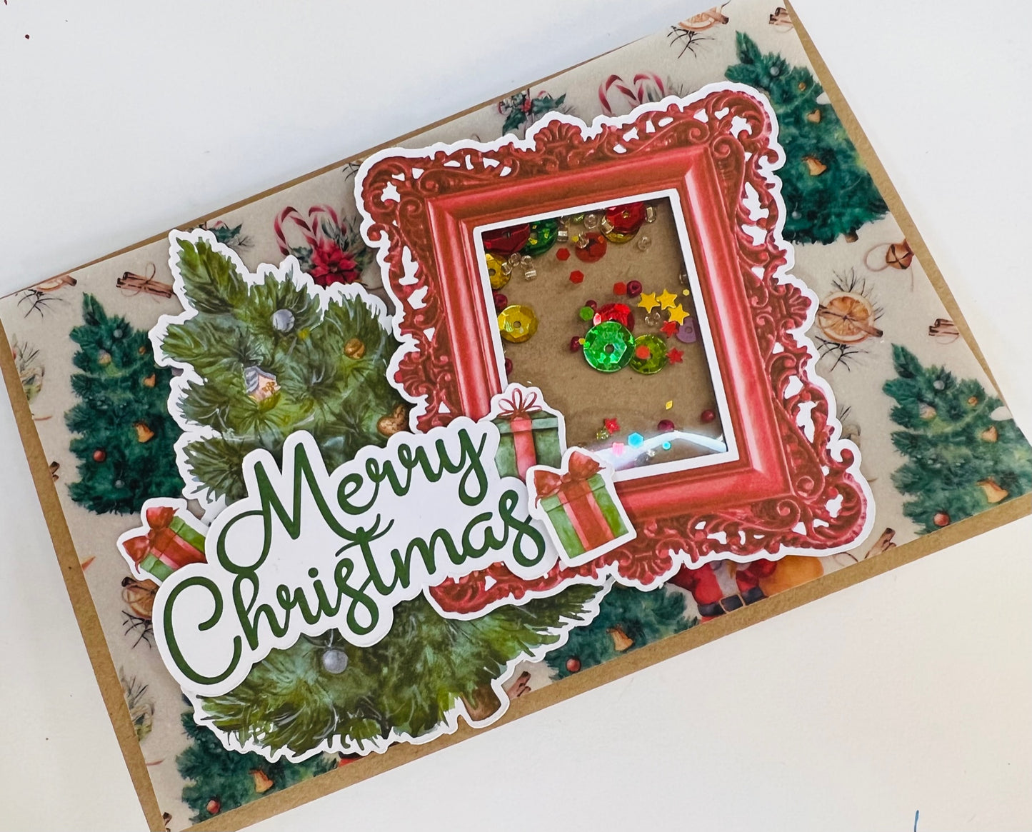 Traditional Christmas Shaker Card Class Kit by Alicia Redshaw - GICS #15 - Saturday 26 November 2022