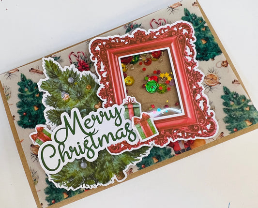 Traditional Christmas Shaker Card Class Kit by Alicia Redshaw - GICS #15 - Saturday 26 November 2022