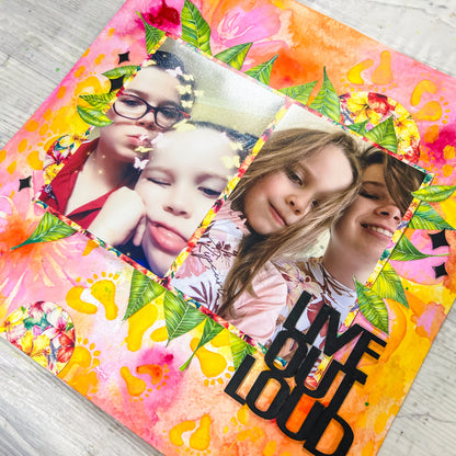 Tropical Sunday Night Scrap-Along Scrapbook Layout Kit by Naomi-Jon Redshaw - 19 December 2025