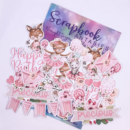 Tutu-Cute Colour-Cuts - Birthday Ballerinas (34 pieces) 11431