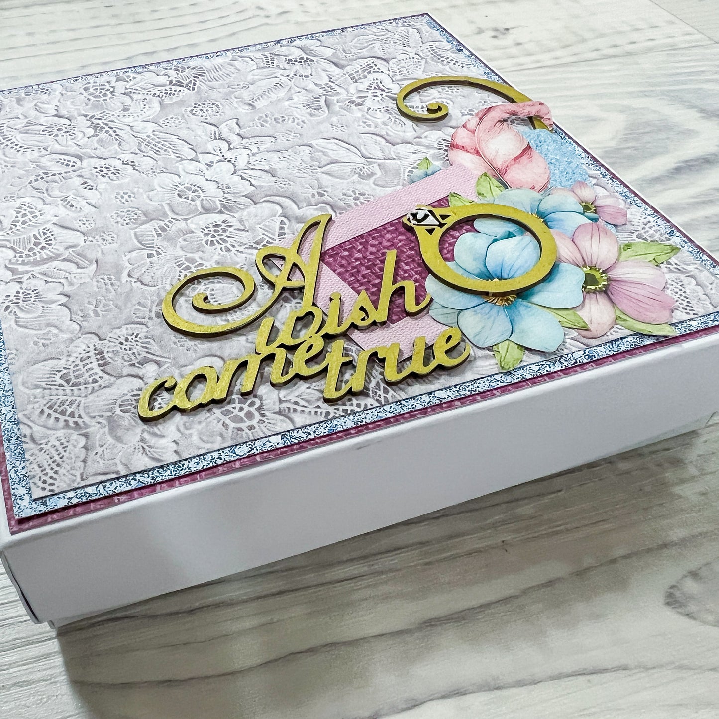 Very Vintage Shebango Easel Drawer-Box Card in a Box - ScrapBox Week - Week 41/2025