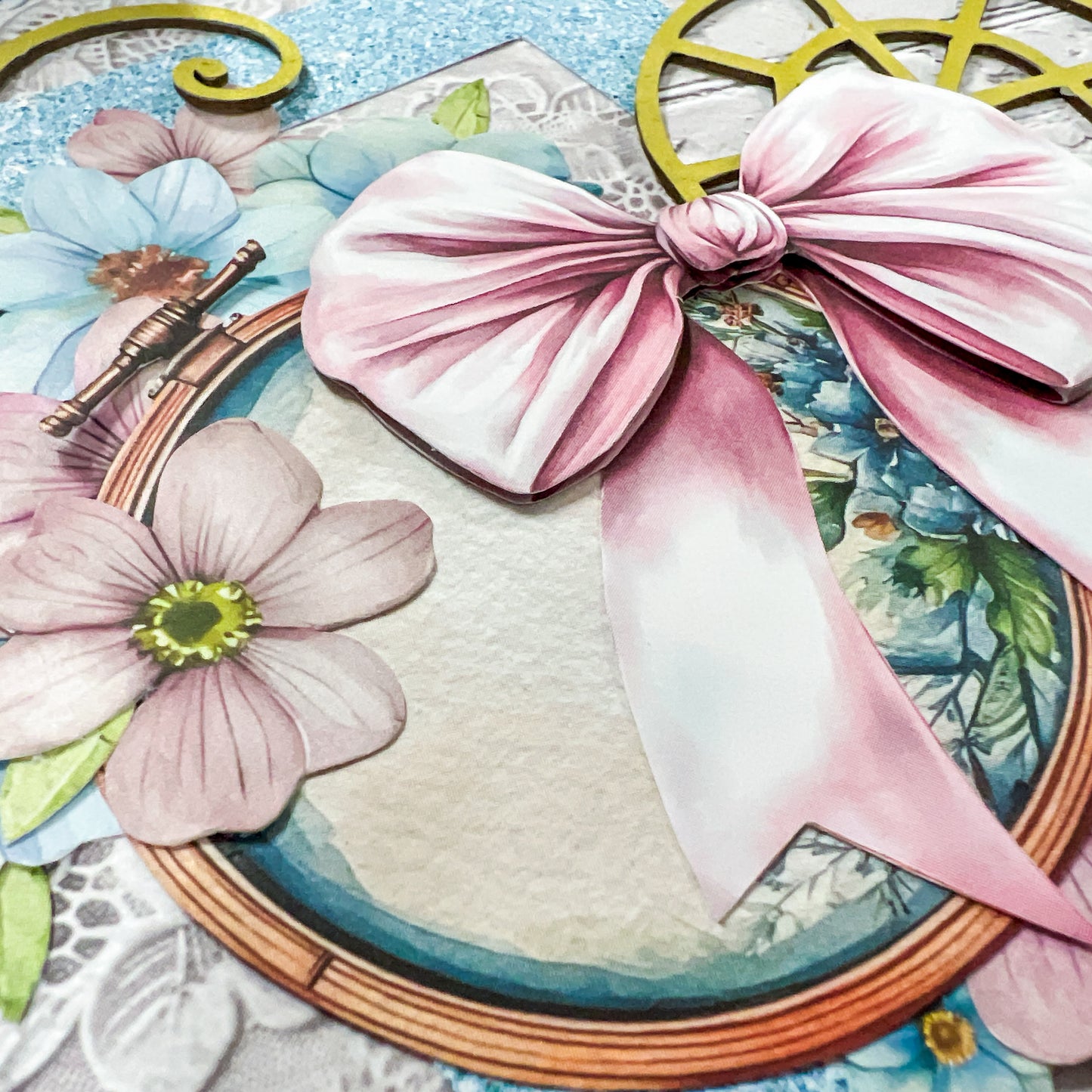 Very Vintage Shebango Easel Drawer-Box Card in a Box - ScrapBox Week - Week 41/2025