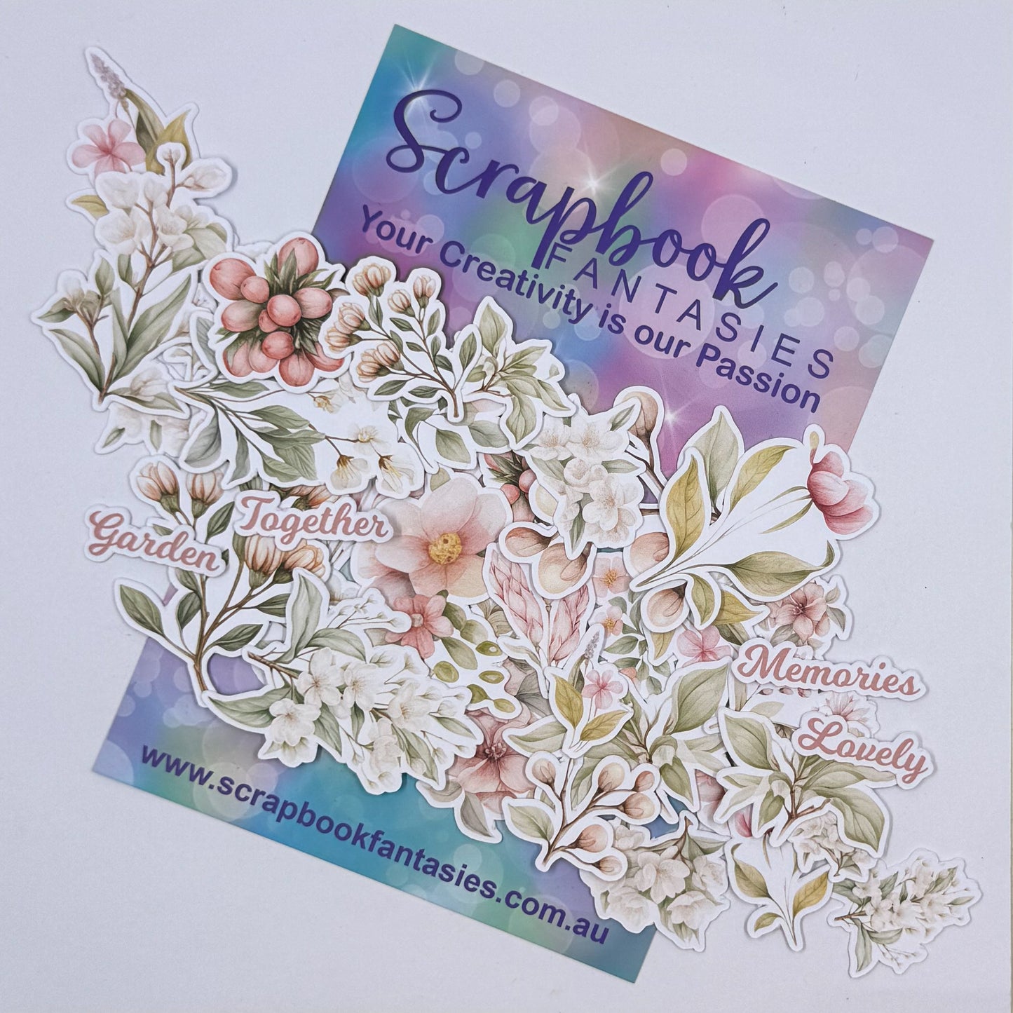 Vintage Easter Colour-Cuts - Florals (over 35 pieces) 20790