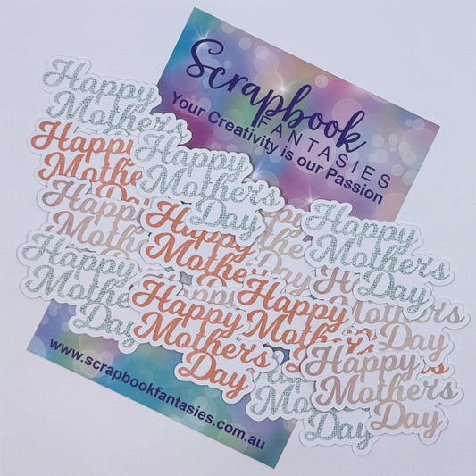 Vintage Easter Colour-Cuts - Happy Mother's Day (over 12 pieces) 20901