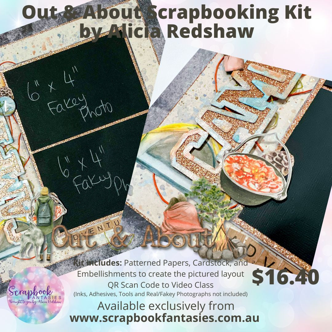 Out & About Saturday Night Scrap-Along Kit - 25 June 2022