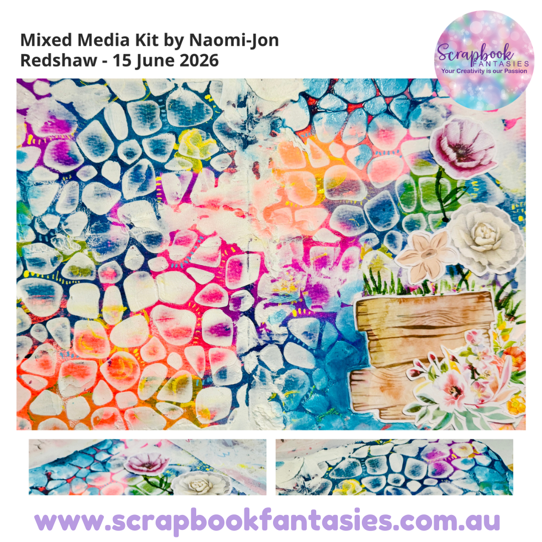 Mixed Media Kit by Naomi-Jon Redshaw - 15 June 2026