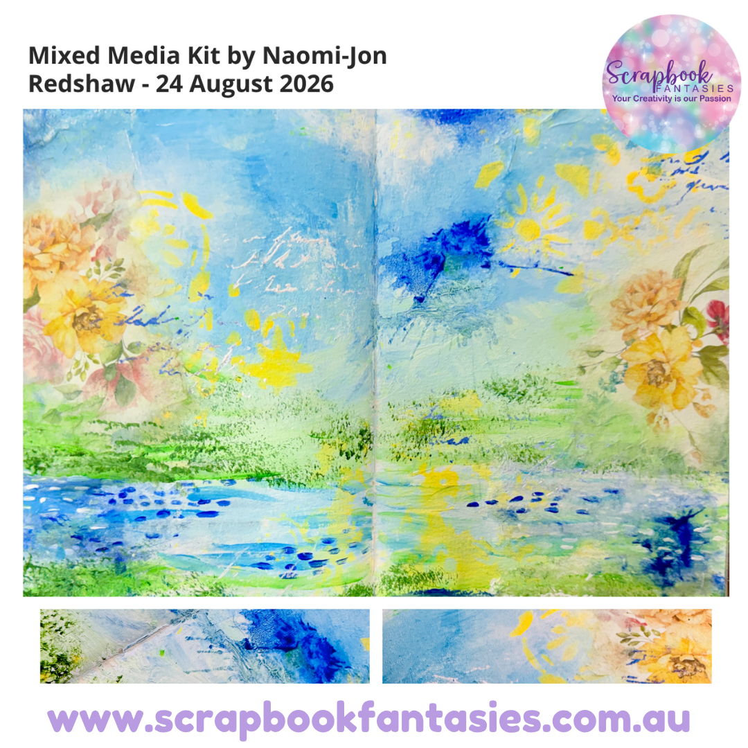 Mixed Media Kit by Naomi-Jon Redshaw - 24 August 2026