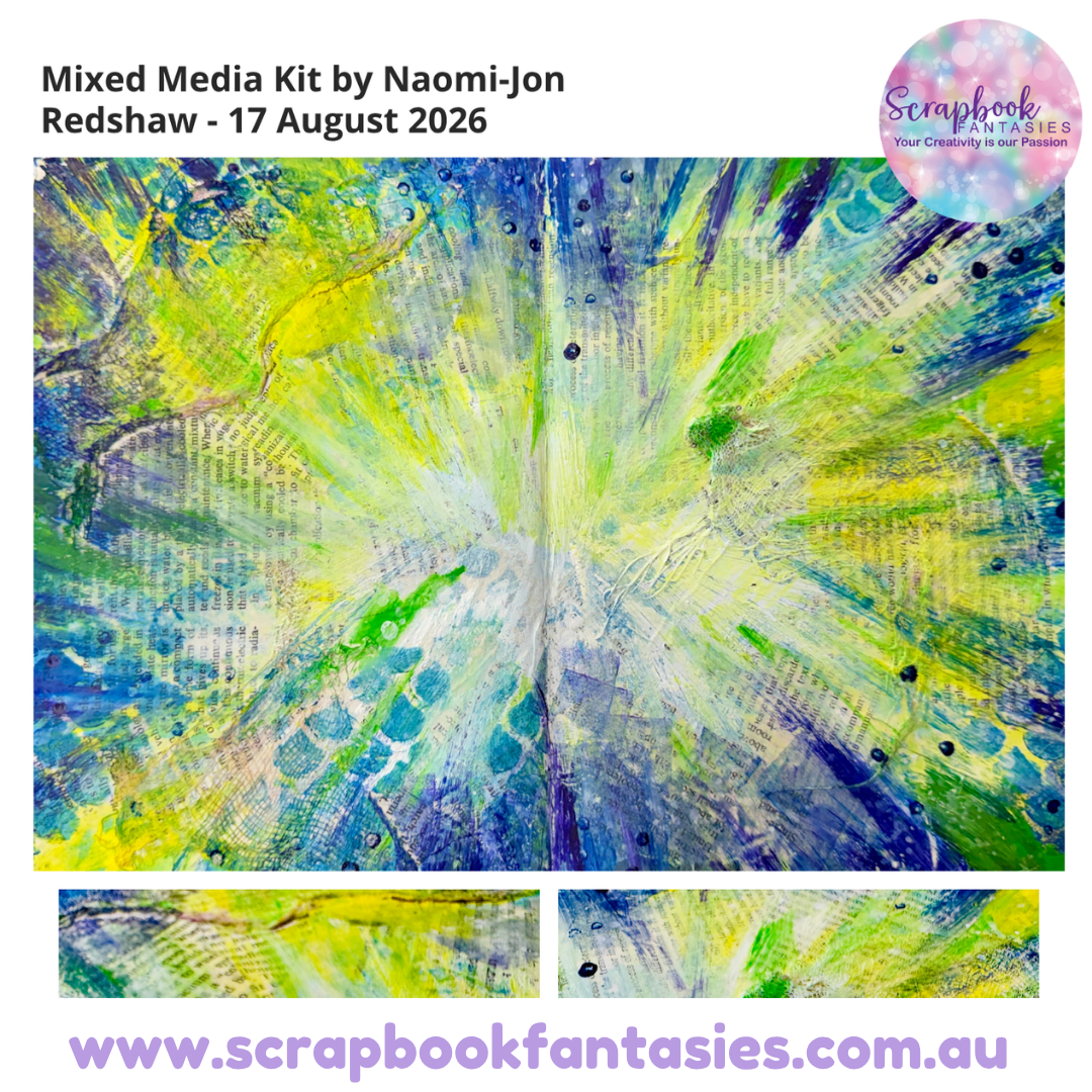 Mixed Media Kit by Naomi-Jon Redshaw - 17 August 2026