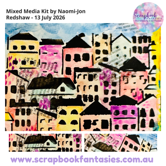 Mixed Media Kit by Naomi-Jon Redshaw - 13 July 2026