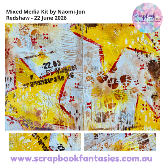 Mixed Media Kit by Naomi-Jon Redshaw - 22 June 2026