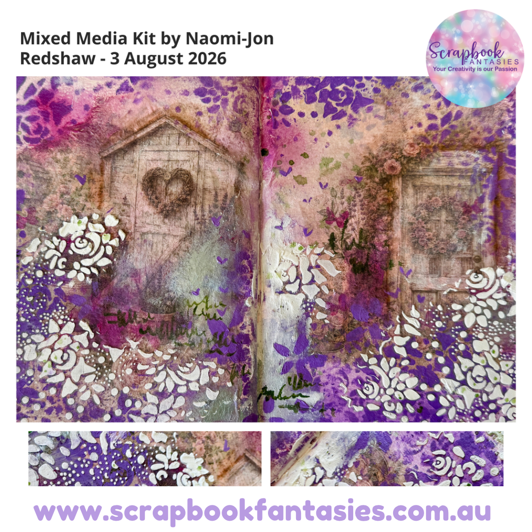 Mixed Media Kit by Naomi-Jon Redshaw - 3 August 2026