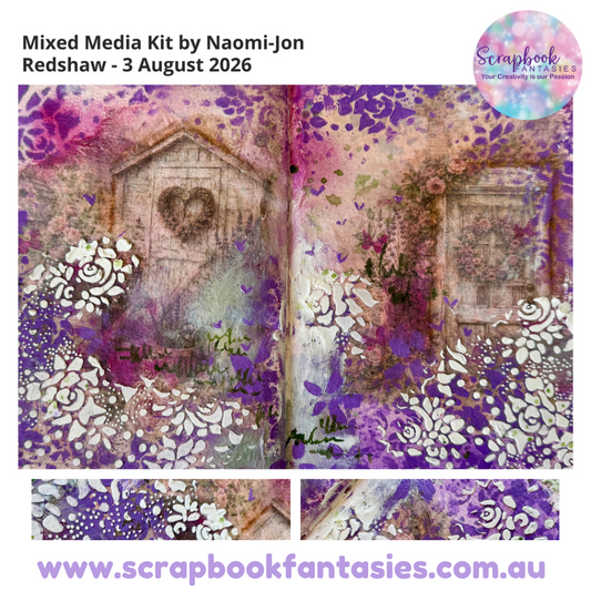 Mixed Media Kit by Naomi-Jon Redshaw - 3 August 2026