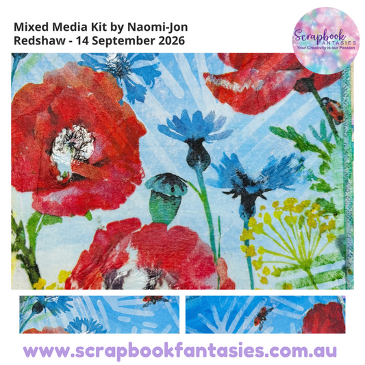 Mixed Media Kit by Naomi-Jon Redshaw - 14 September 2026