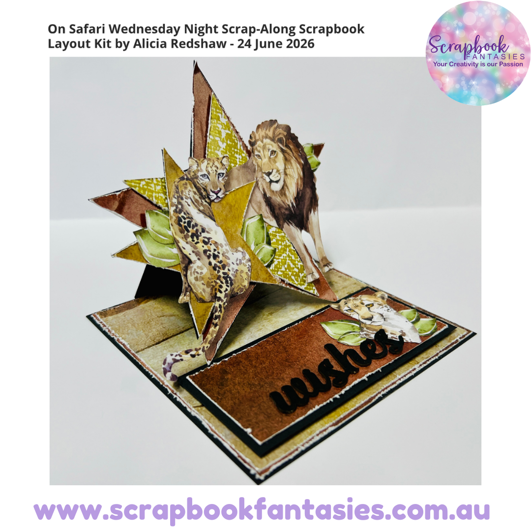 On Safari Wednesday Night Card-Along Card Kit by Alicia Redshaw - 24 June 2026