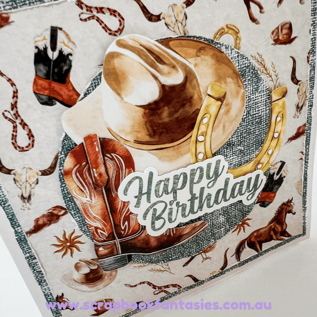 Western Girl Four Fabulous Cards Kit by Alicia Redshaw
