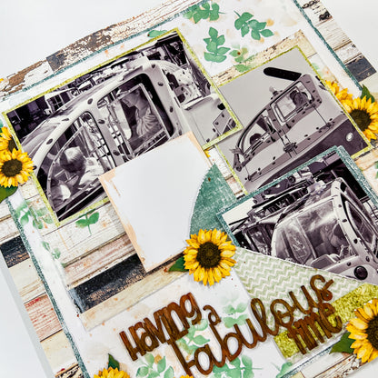 Western Girl Saturday Night Scrap-Along Scrapbook Layout Kit by Alicia and Naomi-Jon Redshaw - 24 January 2026