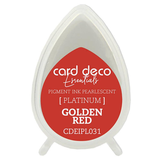 Card Deco Essentials Pearlescent Pigment Ink - Golden Red - CDEIPL031