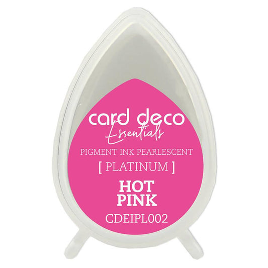 Card Deco Essentials Pearlescent Pigment Ink - Hot Pink - CDEIPL002