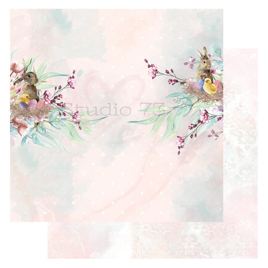 Studio 73 A Touch of Spring - Subtlety Easter 12x12 d/s Patterned Paper 557325