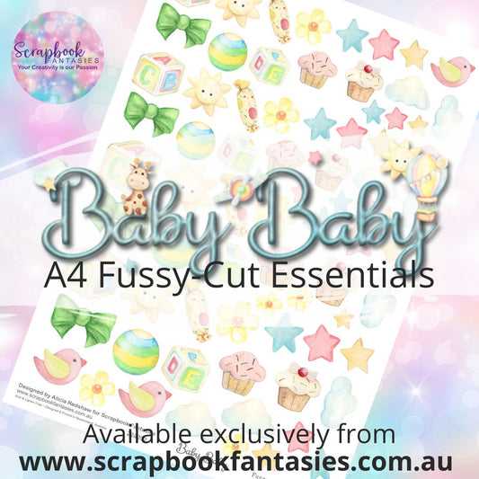 Baby Baby A4 Colour Fussy-Cut Essentials - Baby Baby 224207