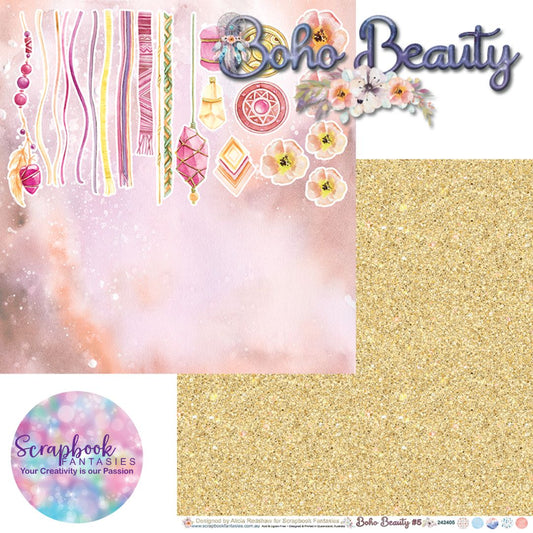 Boho Beauty 12x12 Double-Sided Patterned Paper 5 - 327405