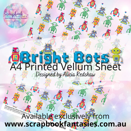 Bright Bots A4 Printed Vellum Sheet - Bright Bots 2282401