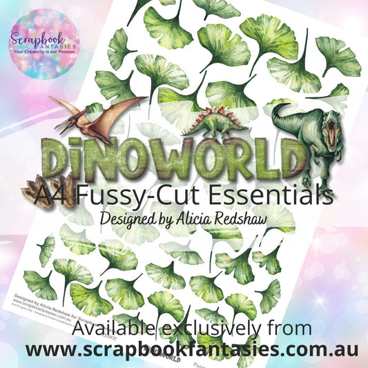 DinoWorld A4 Colour Fussy-Cut Essentials - Ginkgo Leaves 733907