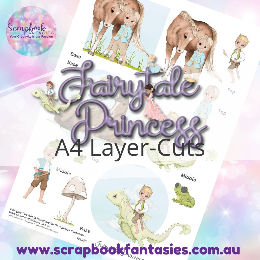 Fairytale Princess A4 Colour Layer-Cuts - Princes 2 392408