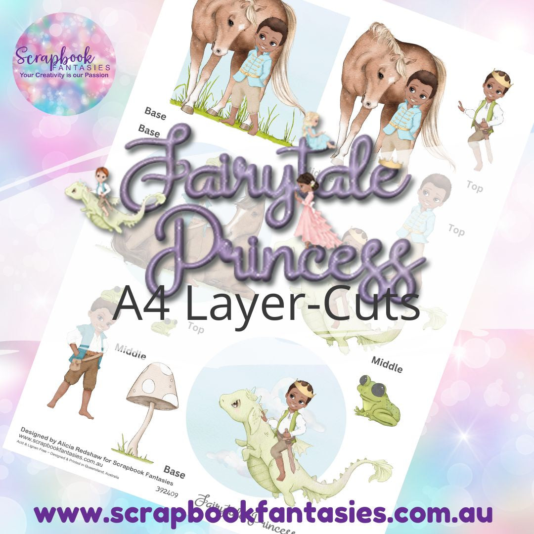 Fairytale Princess A4 Colour Layer-Cuts - Princes 3 392409