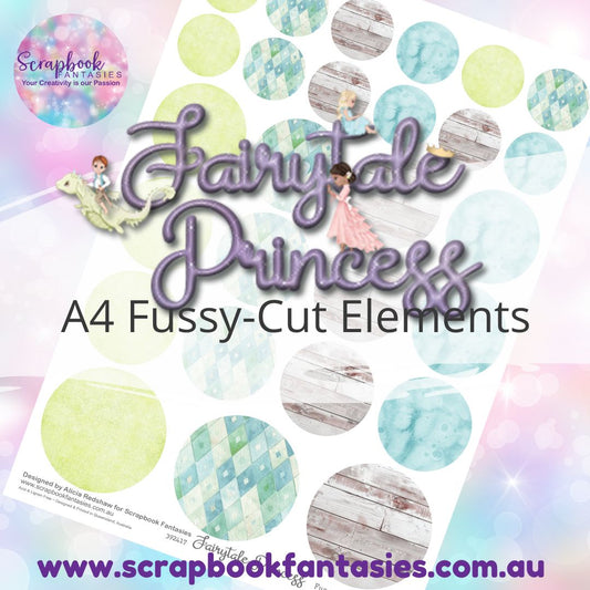 Fairytale Princess A4 Colour Fussy-Cut Elements - Circles 2 392417