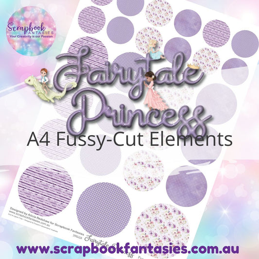 Fairytale Princess A4 Colour Fussy-Cut Elements - Circles 3 392418