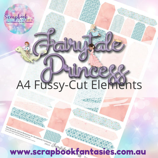 Fairytale Princess A4 Colour Fussy-Cut Elements - Tags & Tabs 1 392419