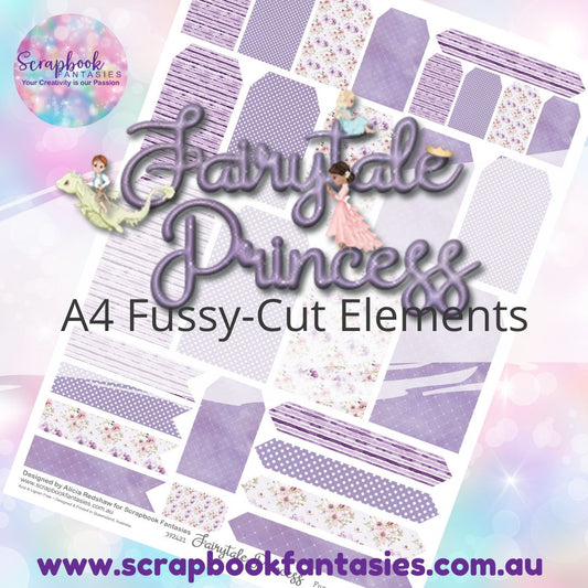 Fairytale Princess A4 Colour Fussy-Cut Elements - Tags & Tabs 3 392421