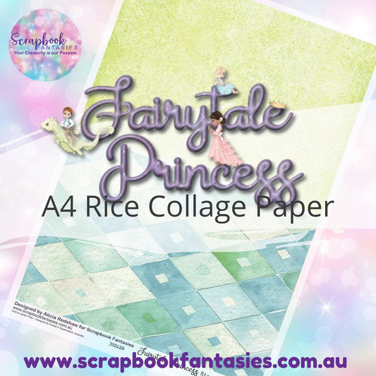 Fairytale Princess A4 Rice Collage Paper - Halves 3 392428