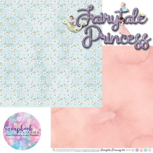 Fairytale Princess 12x12 Double-Sided Patterned Paper 3 - 392403