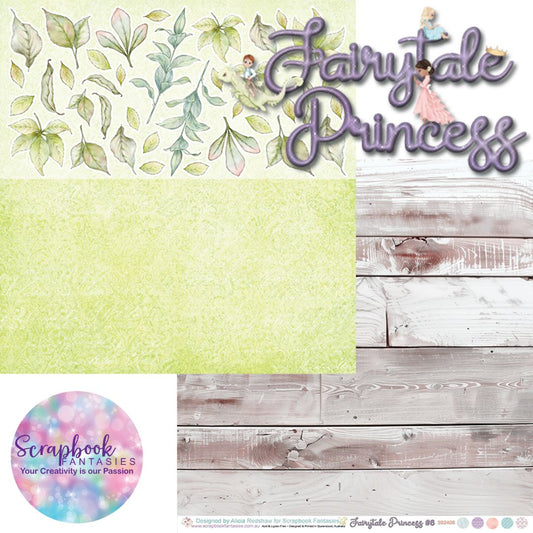 Fairytale Princess 12x12 Double-Sided Patterned Paper 6 - 392406