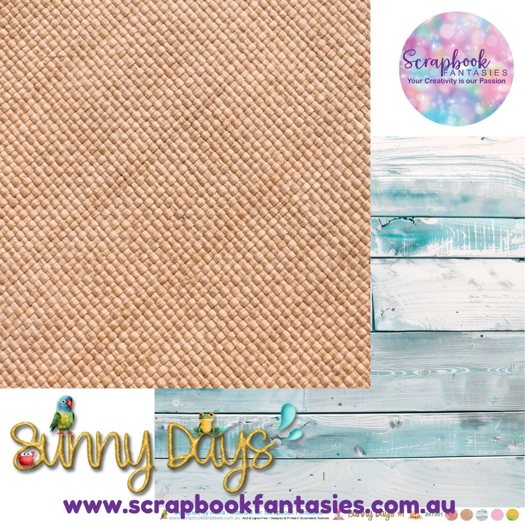 Sunny Days 12x12 Double-Sided Patterned Paper 1 - 247301