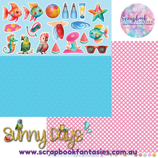 Sunny Days 12x12 Double-Sided Patterned Paper 5 - 247305