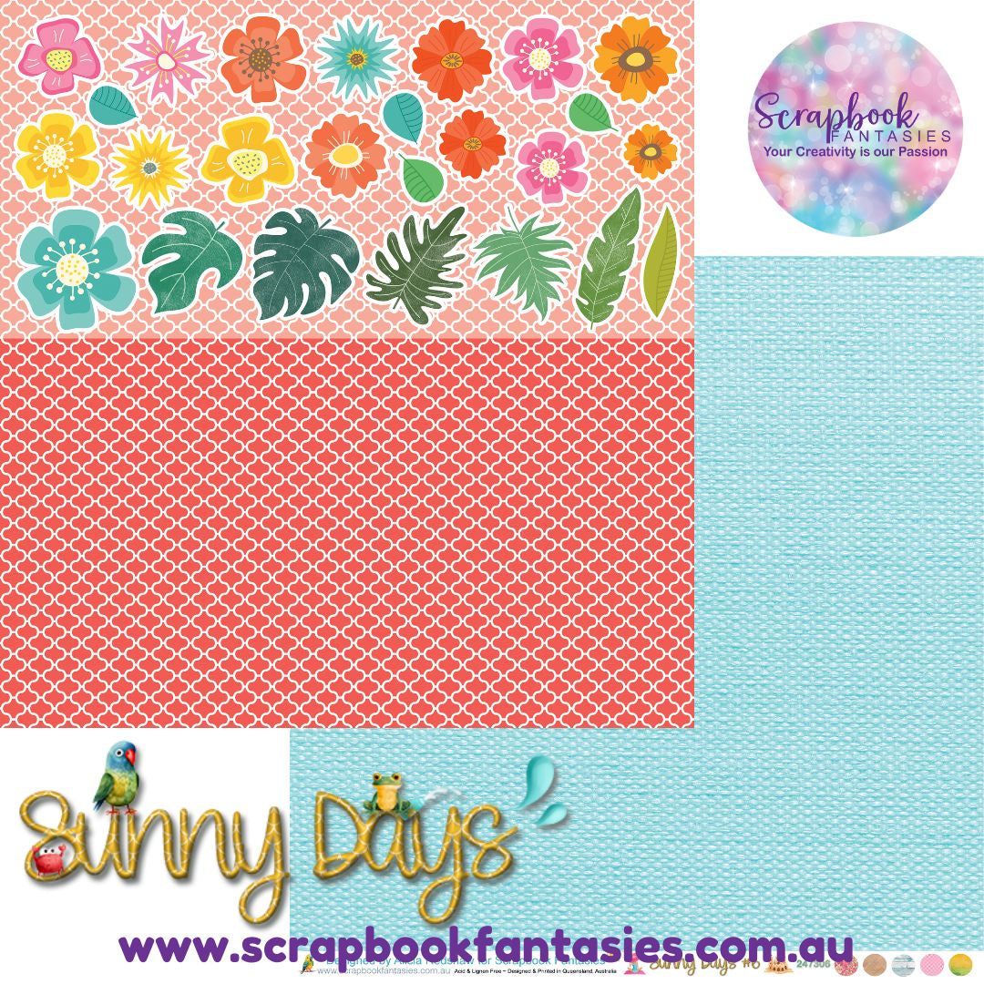 Sunny Days 12x12 Double-Sided Patterned Paper 6 - 247306