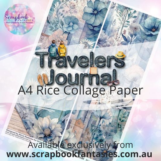 Travelers Journal A4 Rice Collage Paper - Travelers Collage Quarters 388550