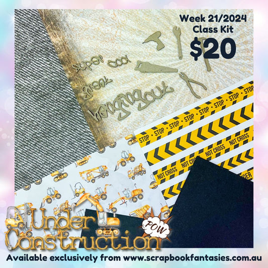 Class Kit for Live Classes Week 21/2024 with Alicia Redshaw (Monday 20 May) - Under Construction Collection