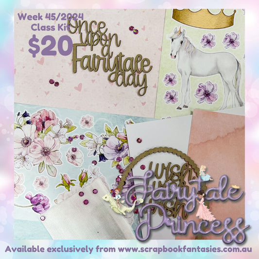 Class Kit for Live Classes Week 45/2024 with Alicia Redshaw (Monday 4 November) - Fairytale Princess Collection