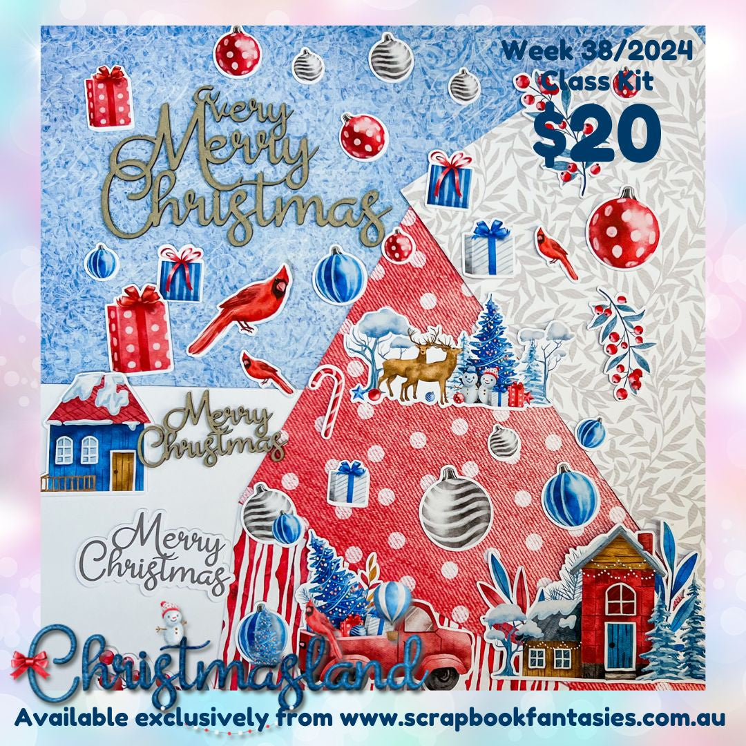 Class Kit for Live Classes Week 38/2024 with Alicia Redshaw (Monday 16 September) - Christmasland Collection