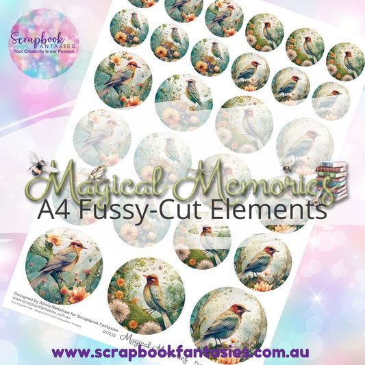 Magical Memories A4 Colour Fussy-Cut Elements - Circles 1 667233