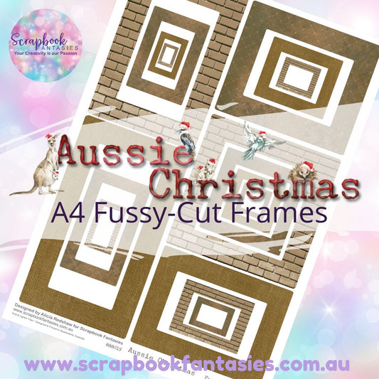 Aussie Christmas A4 Colour Fussy-Cut Frames 2 888019