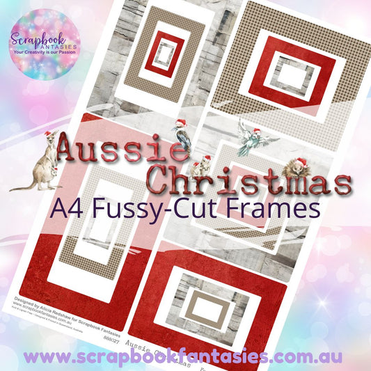 Aussie Christmas A4 Colour Fussy-Cut Frames 3 888027
