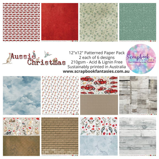 Aussie Christmas 12x12 Double-Sided Patterned Paper Pack - 888020