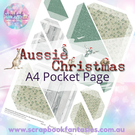 Aussie Christmas A4 Colour Pocket Page - Straight Corners 1 888032